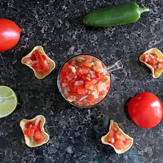 Spicy Pico De Gallo