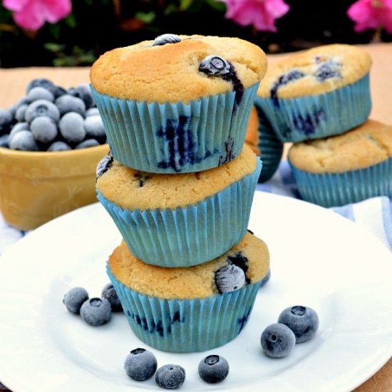 Gluten Free Blueberry Muffins