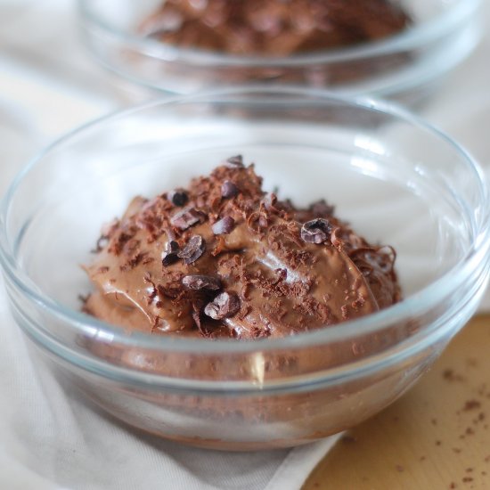 Easy Avocado Chocolate Mousse