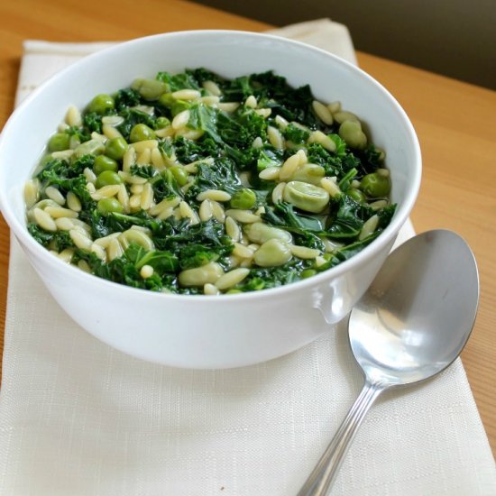 Green Veggies Minestrone