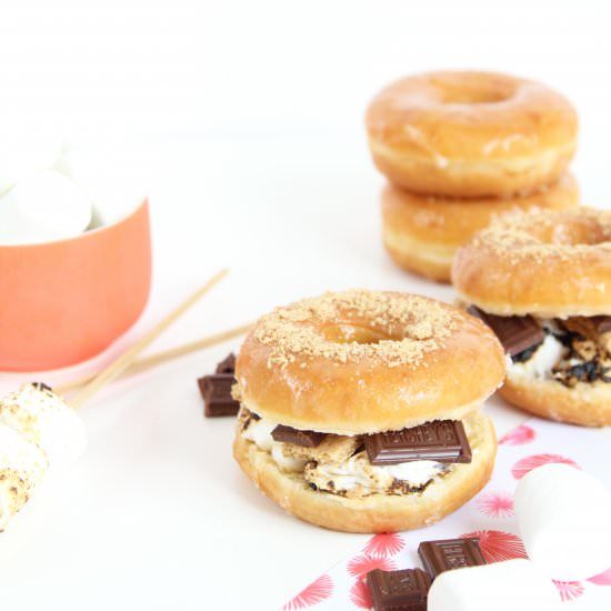 DIY S’mores Donut