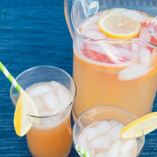 Pink Grapefruit Lemonade