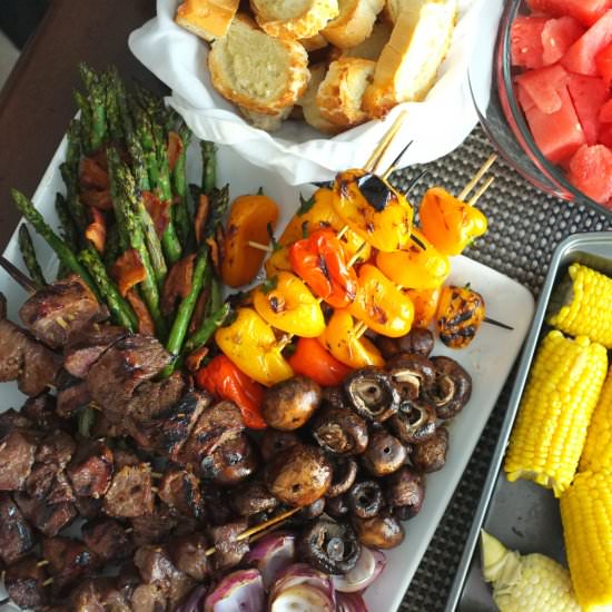 Summertime BBQ Kabobs