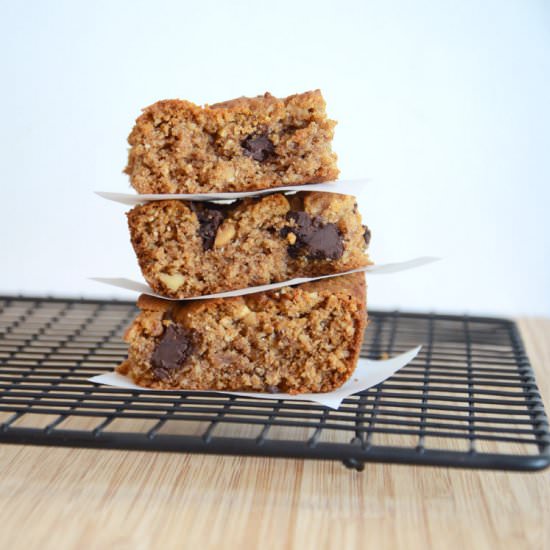 Paleo Almond Blondies