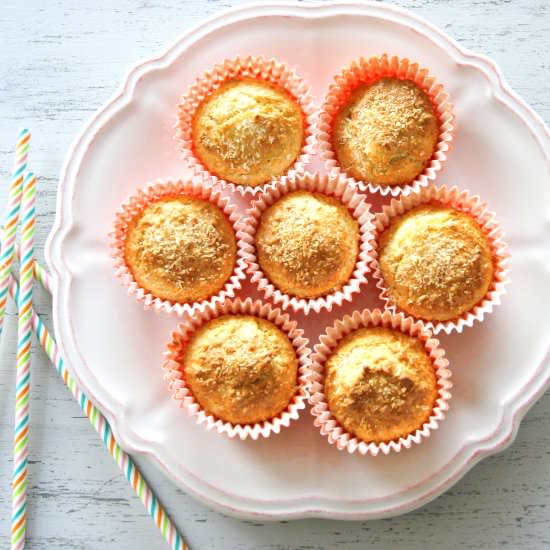 Almond Flour Coconut Muffins