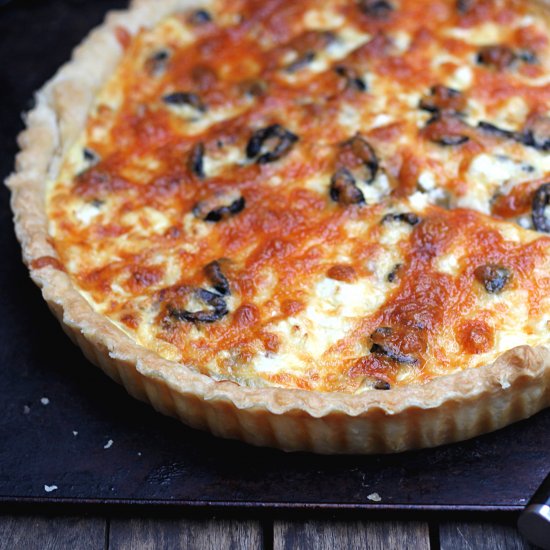 Caramelised Fennel and Onion Tart