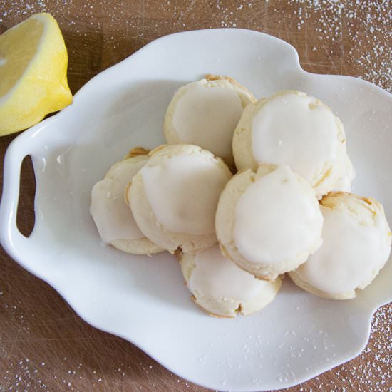 Glazed Citrus Shortbread