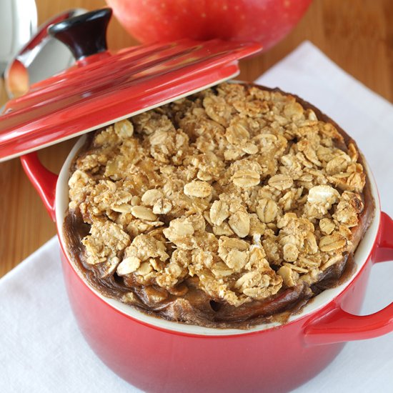 Apple Pie Baked Oatmeal