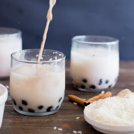 Horchata Bubble Tea