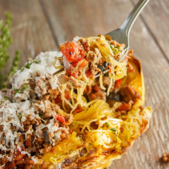 Stuffed Spaghetti Squash