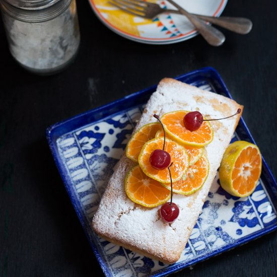 Orange Buttermilk Pound Cake