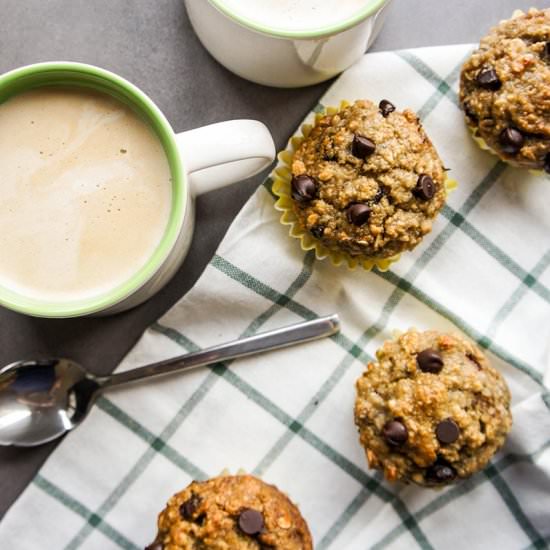 Banana Chocolate Chip Muffins