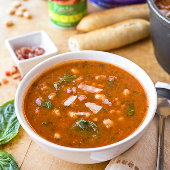 Summer Tomato-Basil Soup