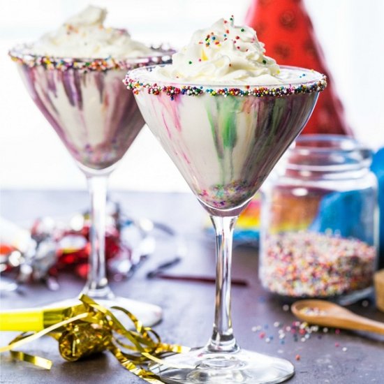 Funfetti Cake Batter Martinis