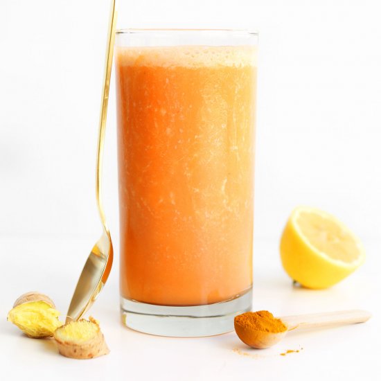 Carrot Ginger Turmeric Smoothie