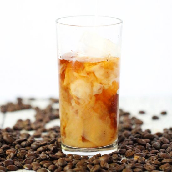 Cold-Brew Vanilla Honey Iced Coffee