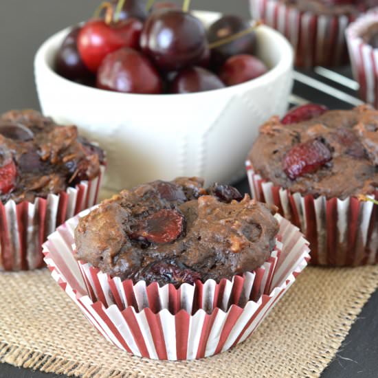 Chocolate Cherry Banana Bread