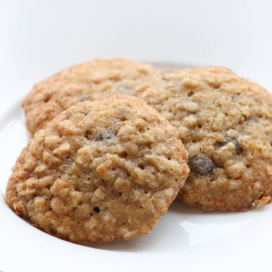 Oatmeal Banana Bread Cookies