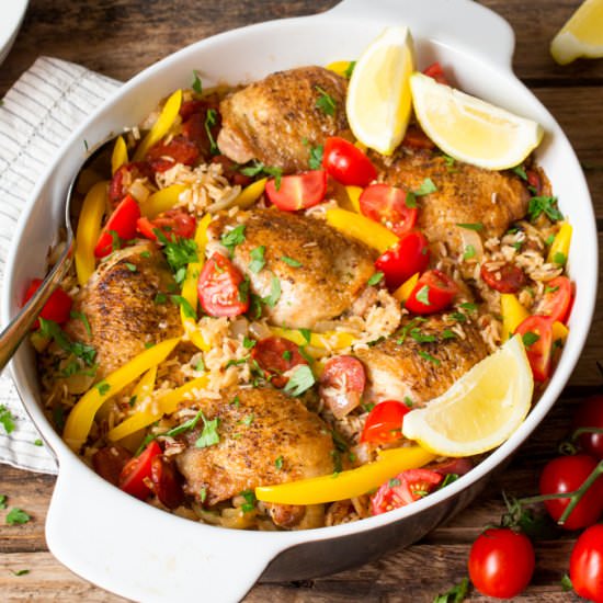 Spanish Chicken One Pot