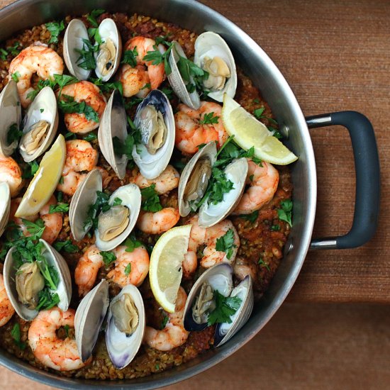 Brown Rice Paella