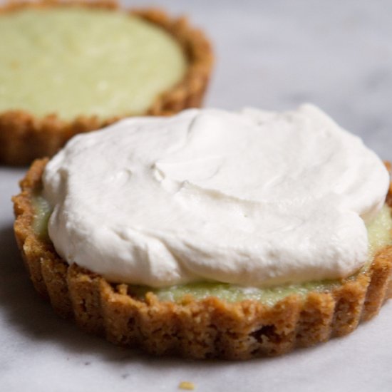 Honeydew Custard Tarts