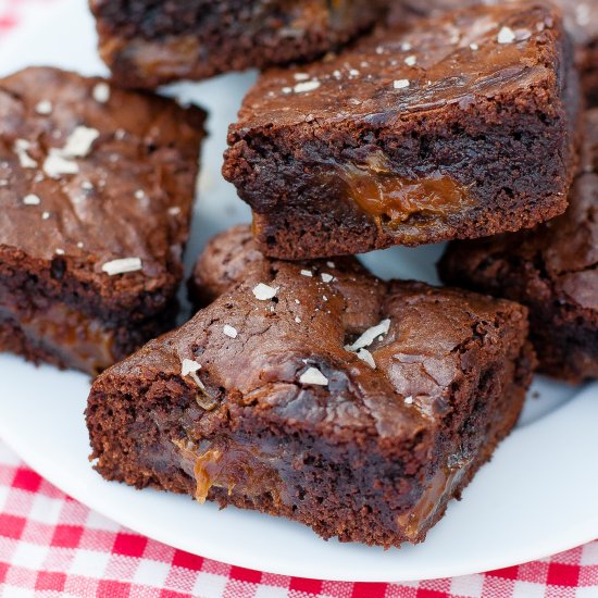 Dulce de Leche Brownies