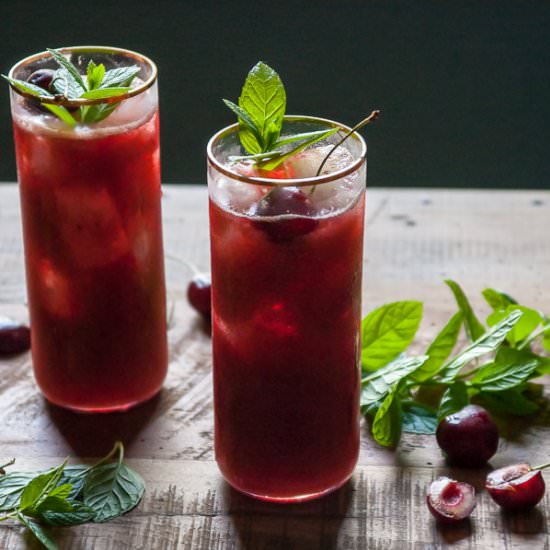 Cherry Mint Lemonade