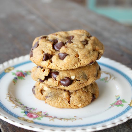 Flour Free Peanut Butter Cookies