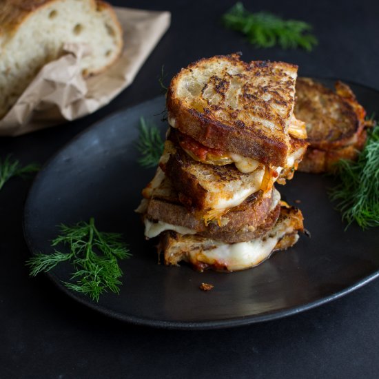 Pizza Grilled Cheese