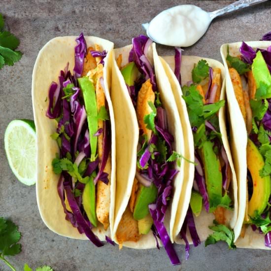 Spicy Fish Tacos