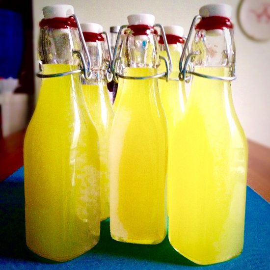 Homemade Limoncello