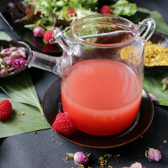 Framboise Osthamus Rose Vinaigrette