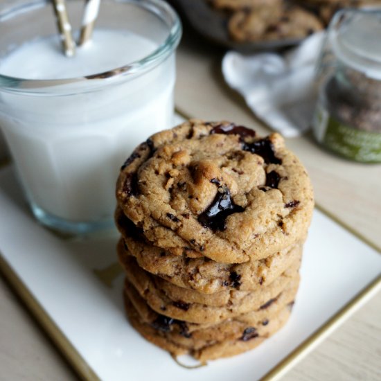 Smoked Salt Browned Butter Cookie