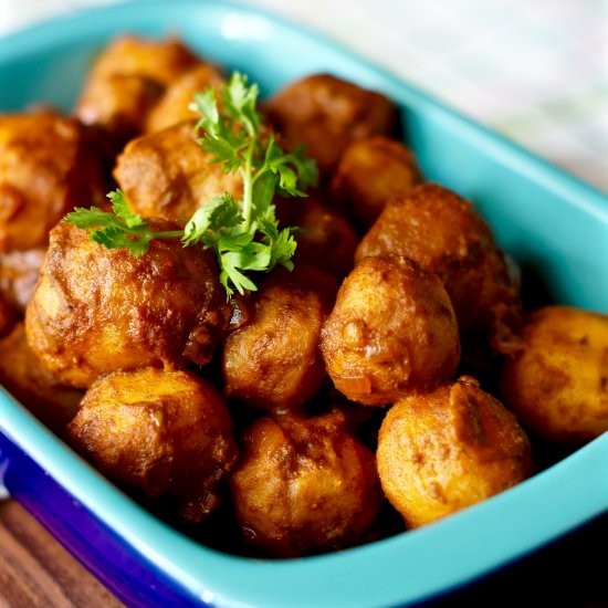 Simple Dum Aloo/ Potato Side