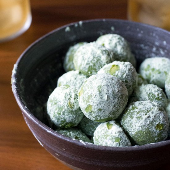 Matcha Lemon Meltaway Cookies