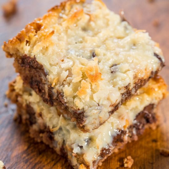 Chocolate Chip Cookie Magic Bars