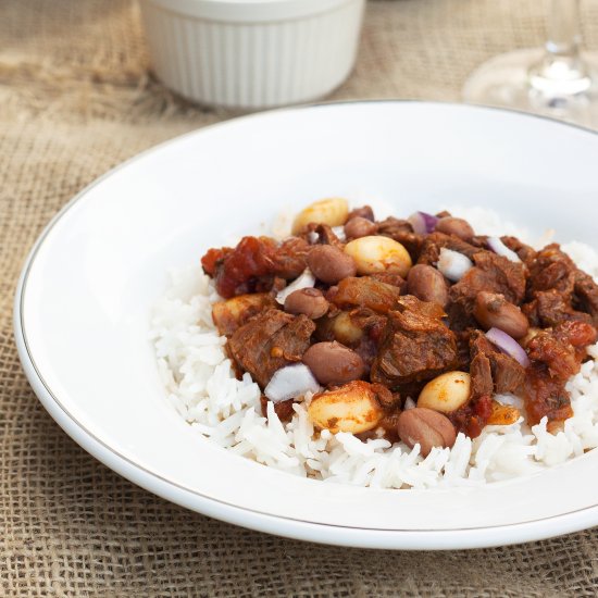 Slow Cooked Chunky Chilli