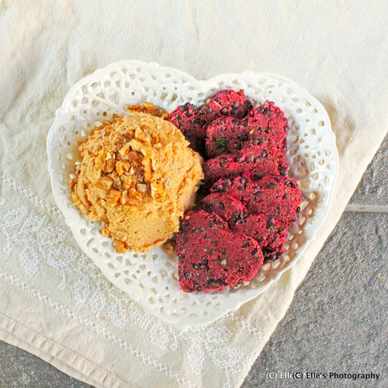 Vegan Beet Hearts