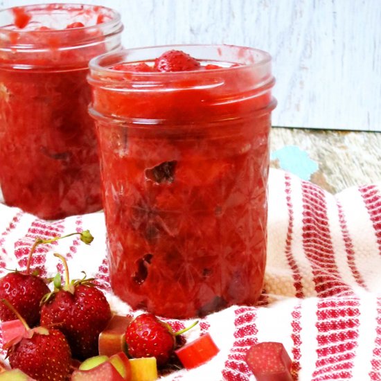 Strawberry-Rhubarb Compote