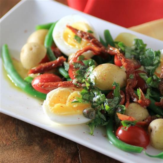 Egg, Potato, and Green Bean Salad