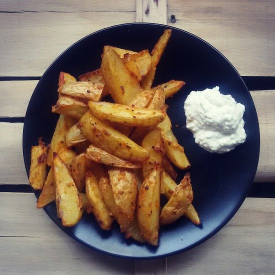 Homemade Potato Wedges