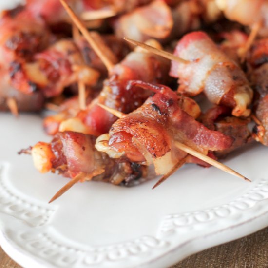 Parm Stuffed Bacon Wrapped Dates