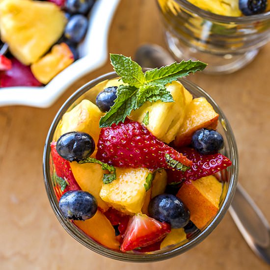 Rainbow Fruit Salad