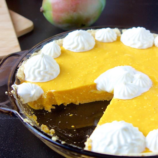 No-Bake Mango Pie