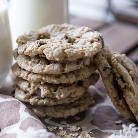 Crunchy Oatmeal Chocolate Chip