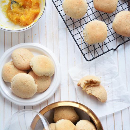 Pineapple Coconut Eggless Cookies