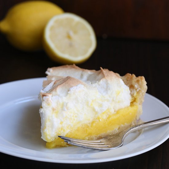 Healthy Lemon Meringue Pie