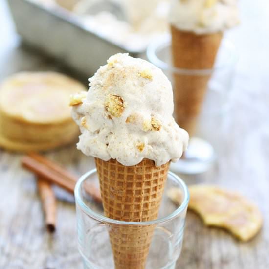 Cinnamon Snickerdoodle Ice Cream