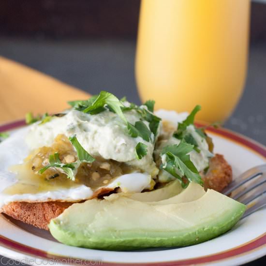 Avocado Whipped Cream Stacks