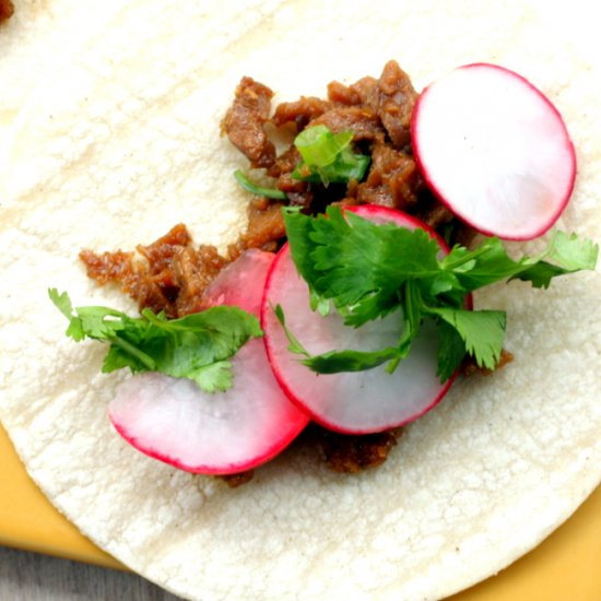 Lemongrass Seitan Tacos